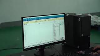Electronic universal testing machine software operation interface