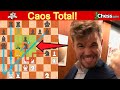 Carlsen mete un Bombazo Tremendamente Brutal Armando el Caos Total!