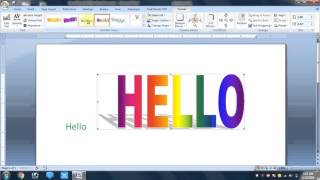 word art in ms word telugu