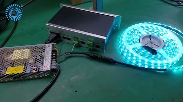 How to use Clen AN404 controller connect with led strip?