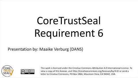 2022 CoreTrustSeal 2023-2025 Requirement R06
