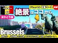 【🇧🇪ベルギー#7】女1人旅 | ブリュッセルの絶景が一望できる丘💐 | 推し広場見つけた🥹 | 定番コース（前編）
