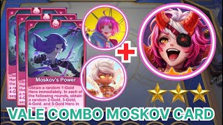 How Ruby B3 Vale Commander Synergy Powers Moskov Card For Infinite Attack Speed #magicchessgogo 