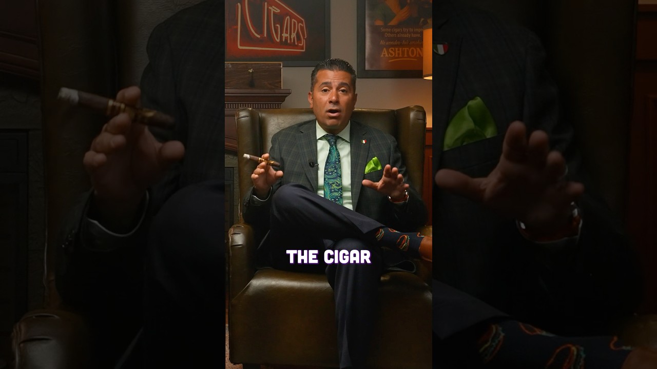 The ONLY times you stop smoking a cigar 🌬️