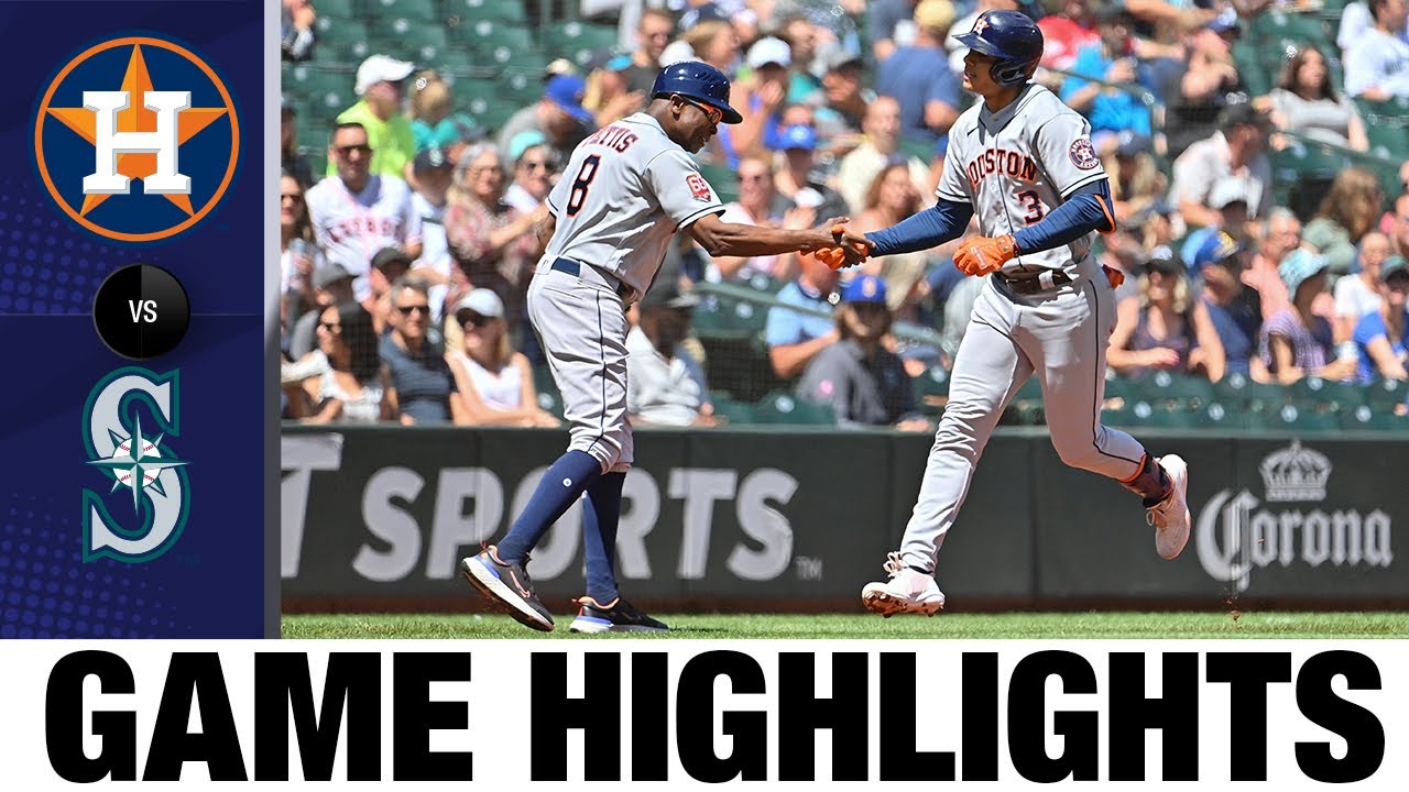 Mariners vs. Astros Highlights (7/24/22) MLB Highlights YouTube