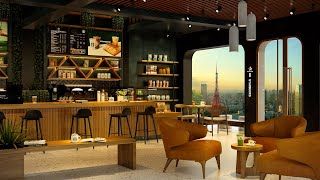 Starbucks Coffee Shop ☕Jazz Relaxing Music Ambience ☕Sweet Sounds of Jazz Instrumental Music to Work