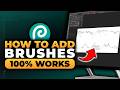 How To Add Brushes To Photopea (FAST & EASY) | 100% WORKS | NO Yapping, To The Point!