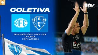 #PapãoTV: COLETIVA PÓS JOGO DO TÉCNICO JÚNIOR ROCHA (FERROVIÁRIA 4x0 PAYSANDU)!