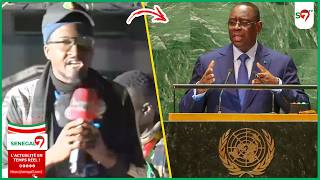Candidature de Macky à l’ONU : L'annonce vient de tomber, le collectif le peuple...