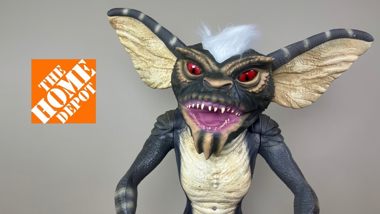 Stripe Gremlin Animatronic 2025 Home Depot Unboxing