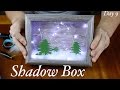 DIY Christmas shadow box. DIY Christmas shadow box.