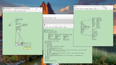 Puredata Pulse Oscillator Test