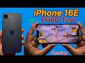 iPhone 16E Pubg Test 🔥 / Battery, Heating, Graphics & FPS Better Then iPhone 14&15Pro?