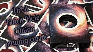 Daily deck review day 200 - Orbit Black Hole Edition playing cards