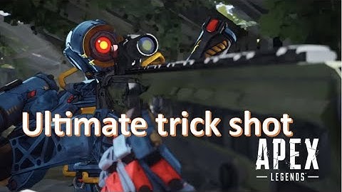 Insane trick shot in firing range(apex legends)
