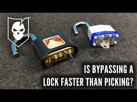 Is Bypassing a Lock Faster Than Picking?