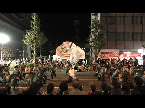 「京都よさこい連 心粋」安濃津よさこい2019【津中央郵便局前】
