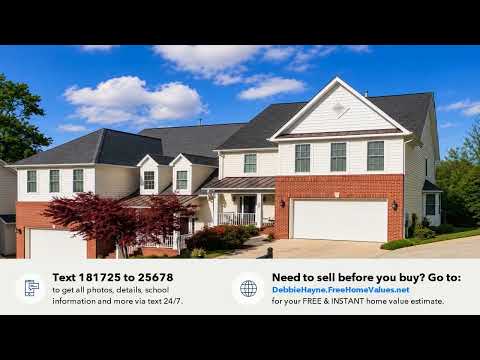 1413 Rising Ridge Rd, Mt Airy, MD home video tour
