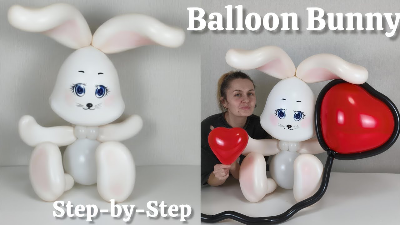 🐇How to Make a Balloon Bunny - YouTube