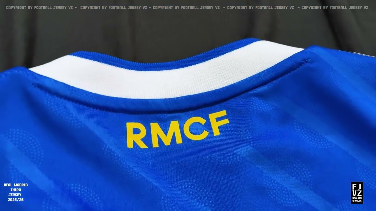 Unboxing Real Madrid third jersey 2025/26