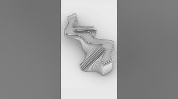 Rhino Tutorial | Staircase Design and Modeling Tutorial - #rhino3d #rhinoceros3d #architecture