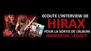 Katon W. De Pena of HIRAX interwieded about the new album &quot;Immortal Legacy&quot;