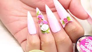 #UÑAS ACRILICAS FACILES/3D EASY NAIL ART 2019/UÑAS CON SPIDER GEL!!