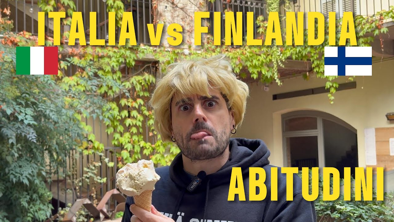 ITALIA vs FINLANDIA | Aperitivo, gelato, appuntamenti, pizza e abitudini a confronto 🇮🇹🤝🇫🇮