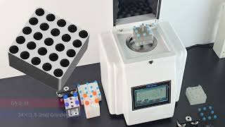 lab Mill homogenizer Grinder Ultraven-24 - for Jars of min. 2 ml and max. 50 ml screenshot 4