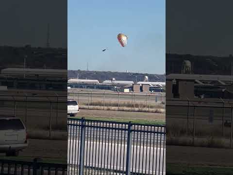 Pilot Ejects During Failed Landing at Fort Worth Military Base