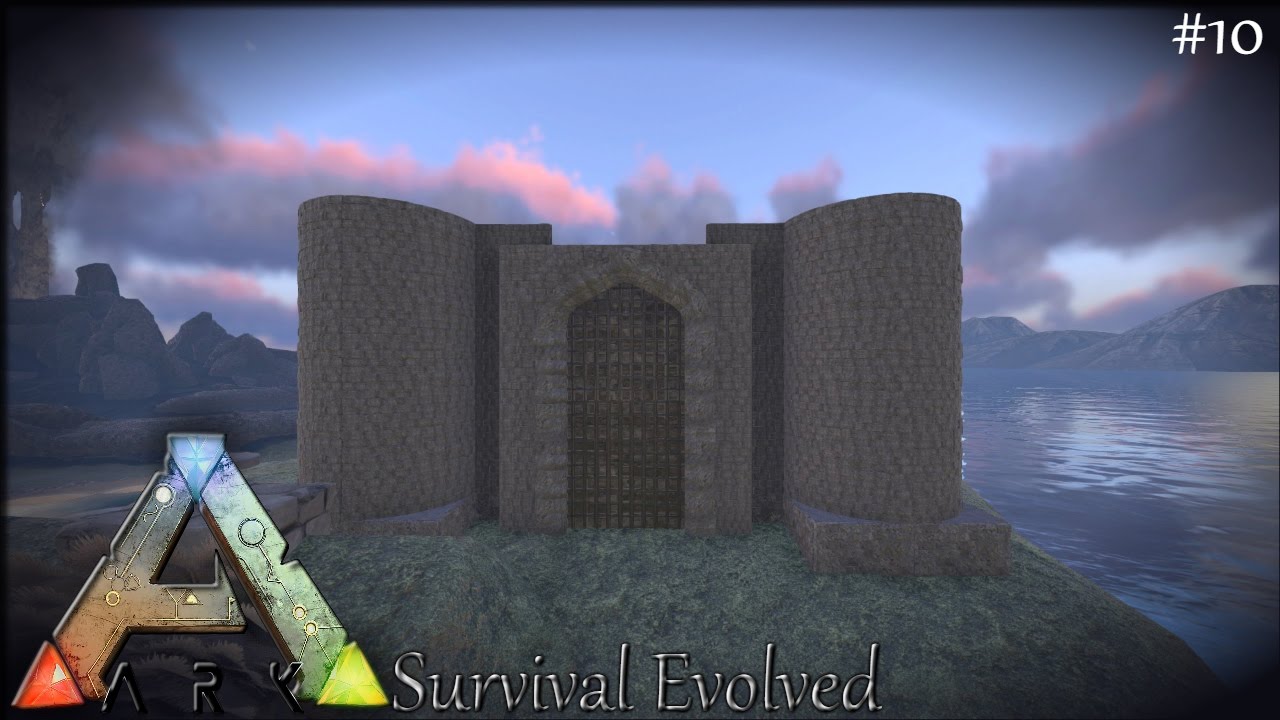 Building A Castle S Is Amazing Ark Survival Evolved Extinction Core E10 Youtube
