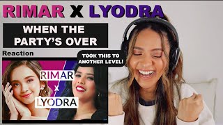 RIMAR X LYODRA - When The Party's Over (Billie Eilish) | Indonesian Idol 2021| REACTION!!