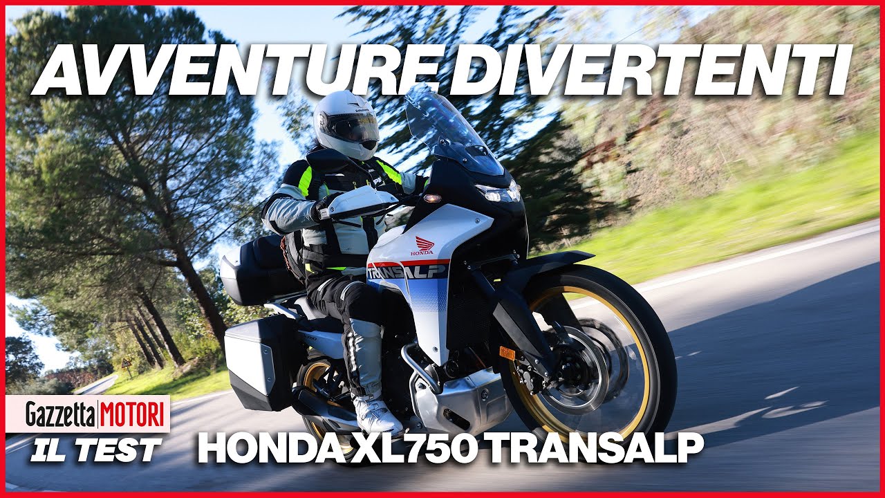 Honda XL750 Transalp: l'avventura che premia il divertimento!