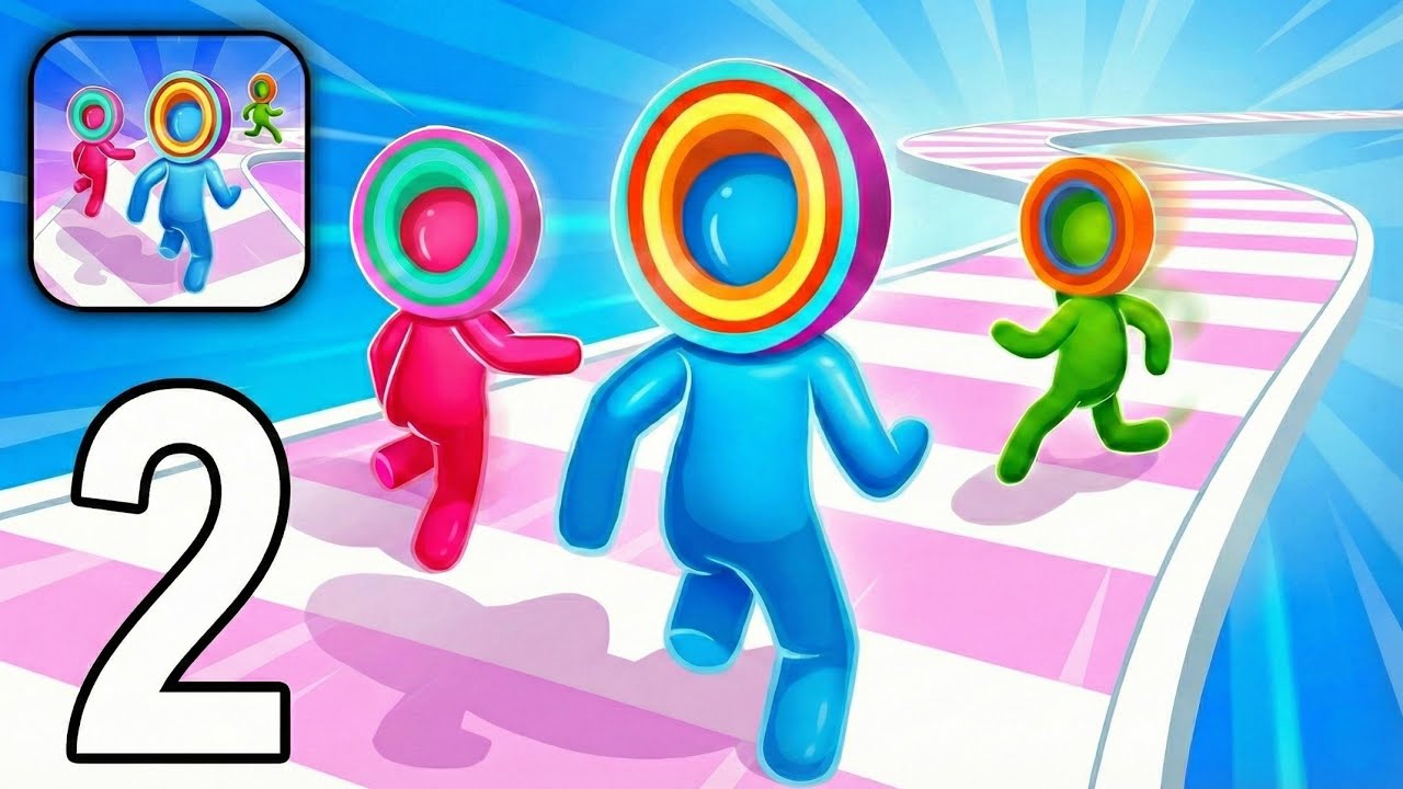 Layer Man 3D: Run & Collect – Gameplay Walkthrough Part 2 | Layer Rush Gameplay (Android & iOS)