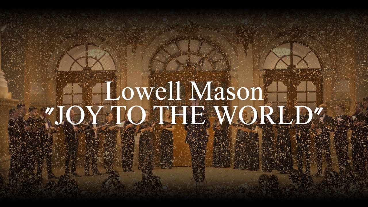 Lowell Mason: "Joy to the World". Choir "Homin"