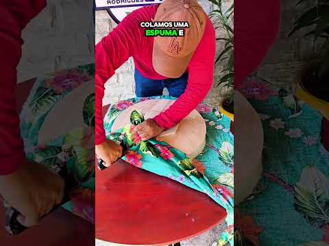 diy puff feito