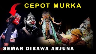 Cepot Murka Semar Dibawa Ku Arjuna Rek Dicacag  Wayang Golek Asep Sunandar Sunarya