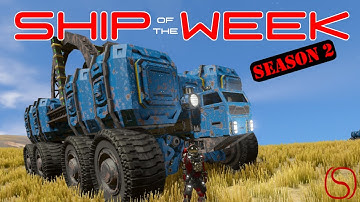 Drone Mining Rover - Ship of the Week Season 2 - A Space Engineers Build Challenge