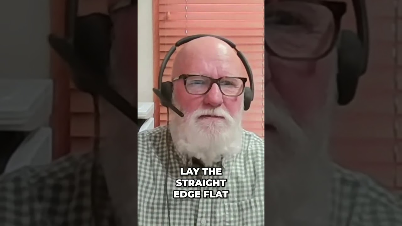 Paving Secrets: Check Rods vs. Bump Cutters Explained #shorts