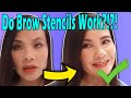 Do Brow Stencils Really Work To Get Perfect Brows?