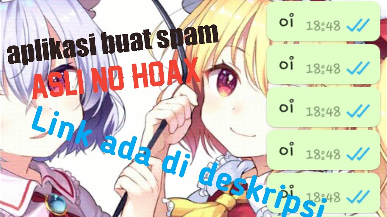 ASLI aplikasi buat spam wa - YouTube