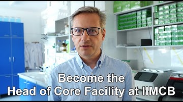 Become the Head of Core Facility