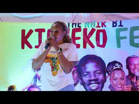 Carol S Stunning Cover Of Watu Na Viatu By Nyota Ndogo Live At Kicheko Fest 