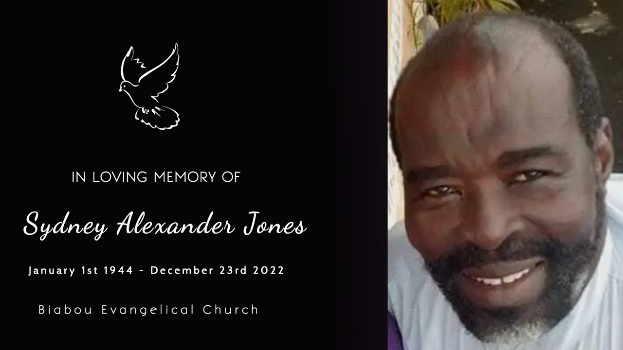The Funeral Service Of The Late Sydney Alexander Jones - YouTube