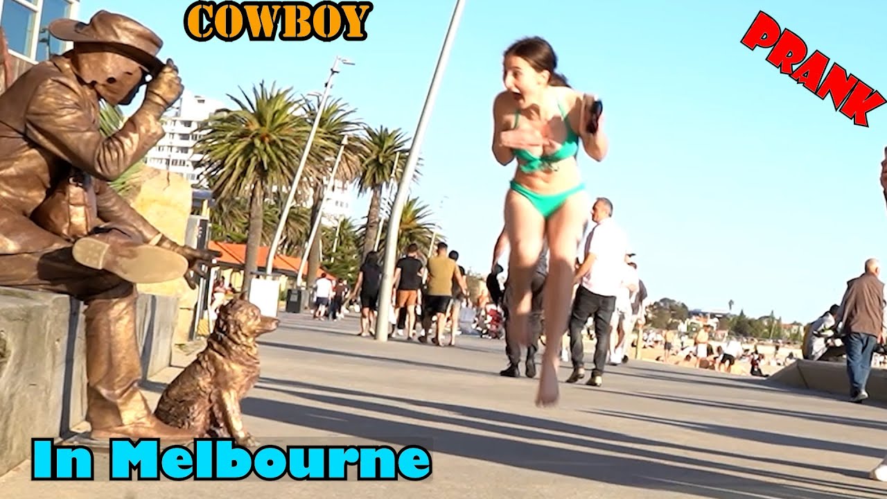 Hilarious Cowboy Prank Unleashes Awesome Reactions!