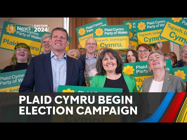 Plaid Cymru launch campaign as Starmer defends Labour’s record in Wales class=