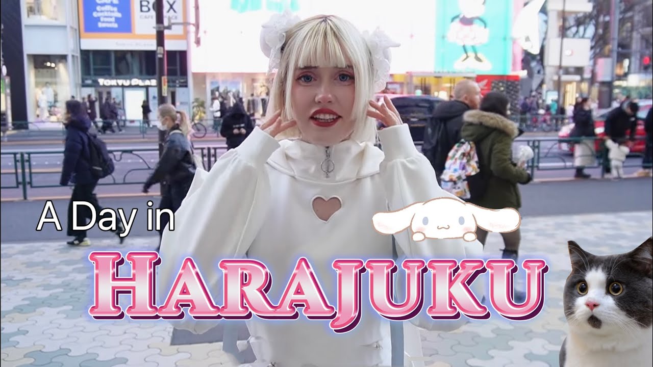 Shopping and Working in Harajuku! 🌈