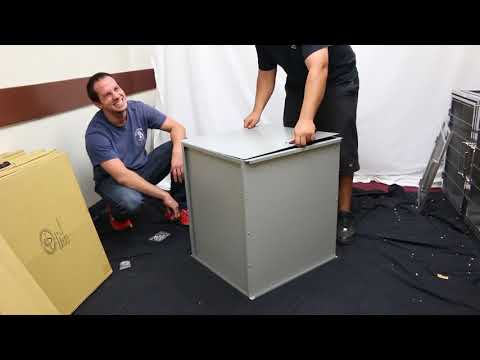 Paw Brothers Professional Medium Short Modular Cage W Pan Grate