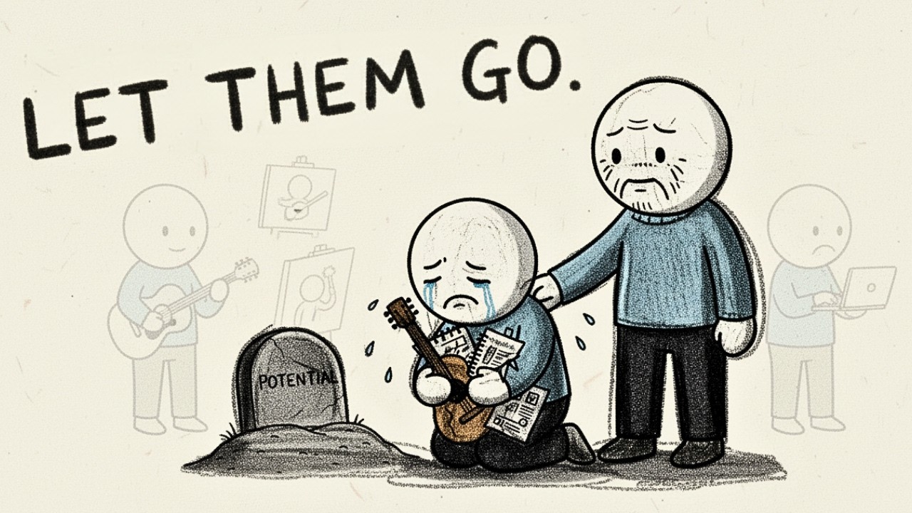 Stop Mourning the Person You Didn't Become