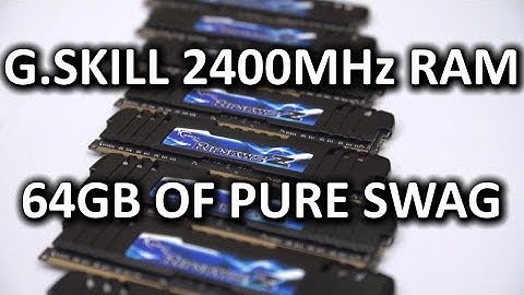 G.SKILL 64GB DDR3 2400MHz RAM Kit